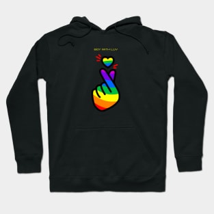 Boy with Luv: pride month, shop rainbows and resist! Hoodie